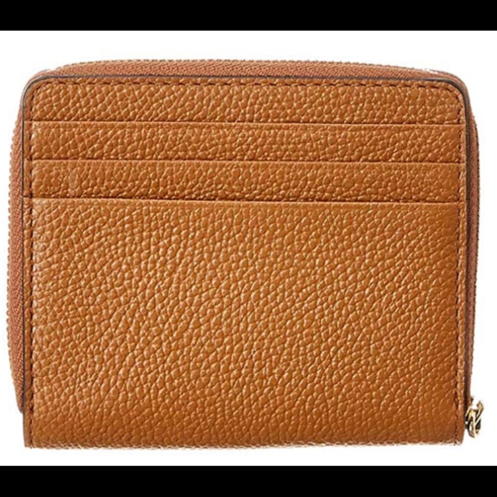 Michael Kors Leather Medium Zip Around Snap Wallet - Picture 2 of 4